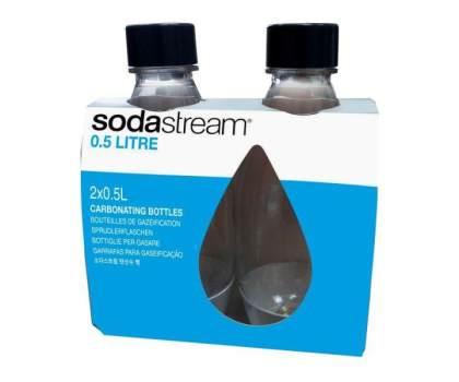 Saturator do wody i akcesoria SodaStream Butelka Fuse x2 0,5L Black